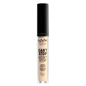 NYX Can't Stop Won't Stop Contour Concealer Matte Vegan Pale Full Coverage